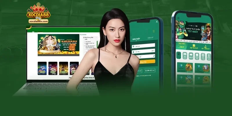 Đăng ký và đăng nhập XocDia88